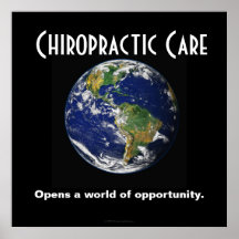 Chiropractic Poster: Opens A World of Opportunity