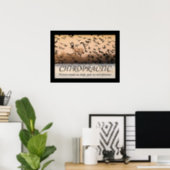 Chiropractic Quotes & Sayings Nature Poster (Home Office)