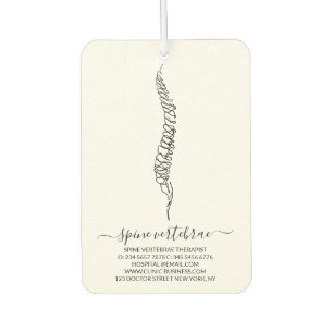 Chiropractic Service Chiro Chiropractor Air Freshener