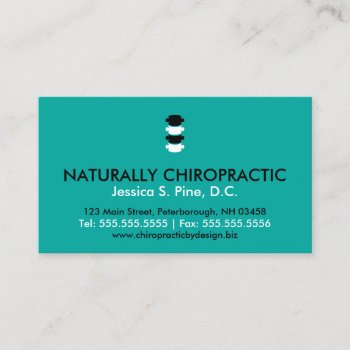 Chiropractic Side Effects May Include Chiropractor Business Card by chiropracticbydesign at Zazzle