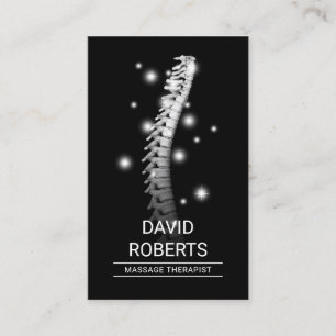 Chiropractic Spine Adjust Therapist Chiropractor Business Card