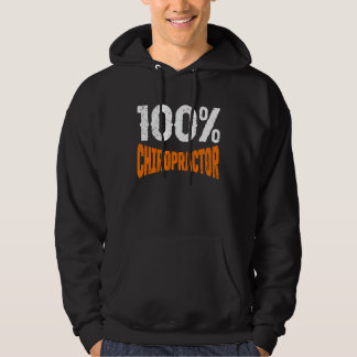 Chiropractic Spine Treatment 100 Spinal Chiropract Hoodie