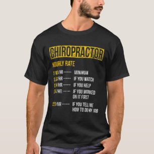 Chiropractic Spine Treatment Spinal Chiropractor   T-Shirt