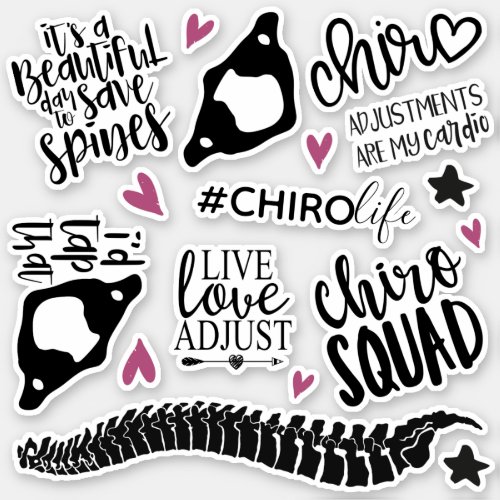 Chiropractic Stickers Chiropractor Sticker