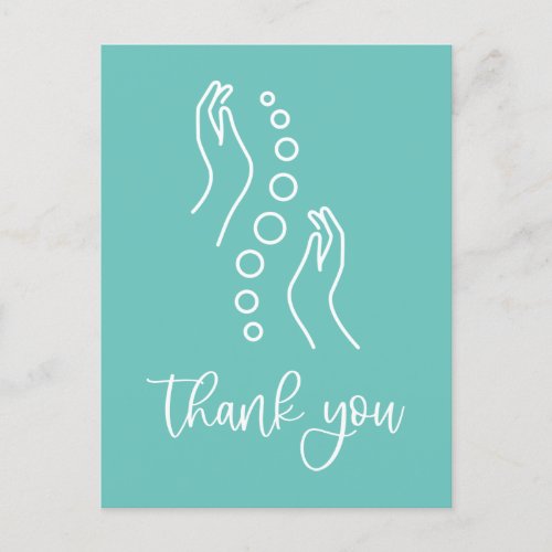 Chiropractic Thank You Card