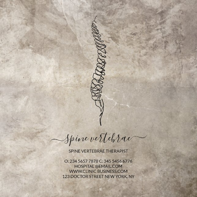 Chiropractic Therapy Chiropractor Floor Decals (Insitu)