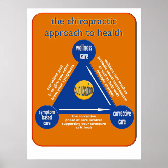 chiropractic-types-of-care-triangle-poster-zazzle