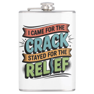 Chiropractor Back Relief Funny Gift Flask