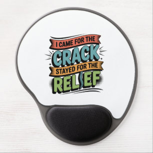 Chiropractor Back Relief Funny Gift Gel Mouse Pad