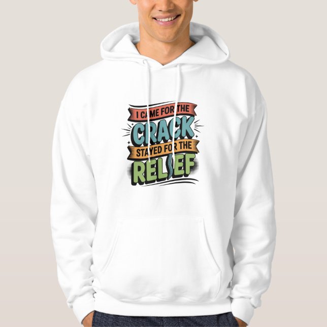 Chiropractor Back Relief Funny Gift Hoodie (Front)
