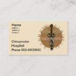 Chiropractor business card