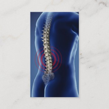 Chiropractor Business Card2 Business Card by josephspallone at Zazzle