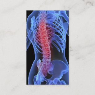 Chiropractor Business Card3 Card
