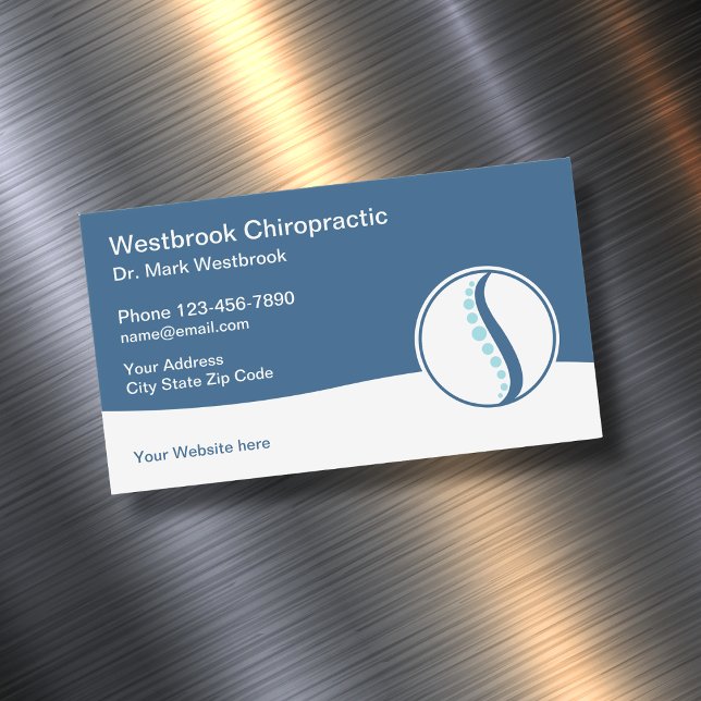 Chiropractor Business Card Magnets (Creator Uploaded)