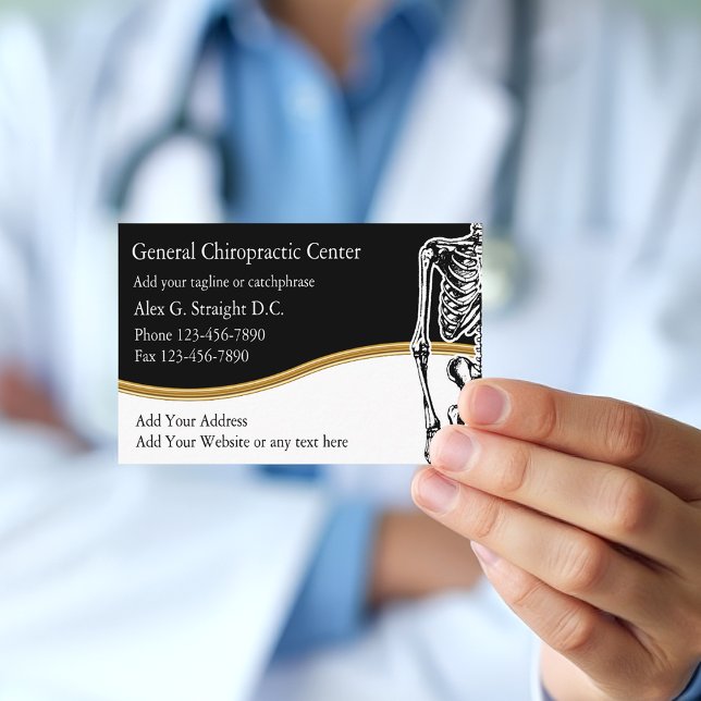 Chiropractor Business Cards (Creator Uploaded)