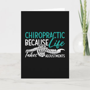 Chiropractor Chiropractic Because Life Spine Gift Card