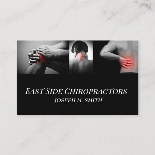 Chiropractor Chiropractic Health Business Card