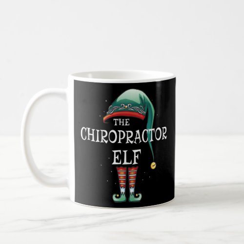 Chiropractor Elf Job Christmas  Coffee Mug