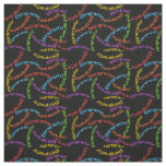 Chiropractor Fabric in Black