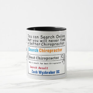 Chiropractor Funny Best Search Mug