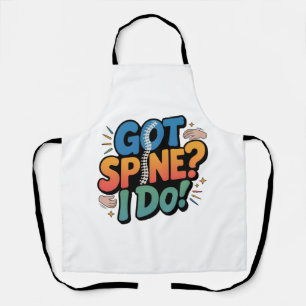 Chiropractor Humor Spine Health Quote Apron