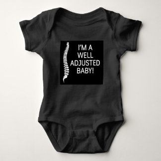 chiropractor  I'm a well adjusted baby Baby Bodysuit