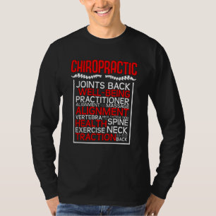 Chiropractor Joints Back Complementary Medicine Ch T-Shirt