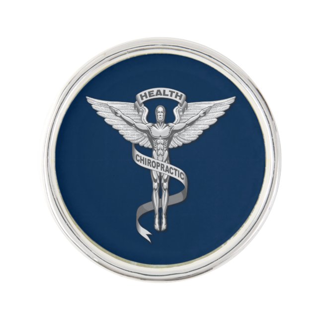 Chiropractor Lapel Pin (Front)