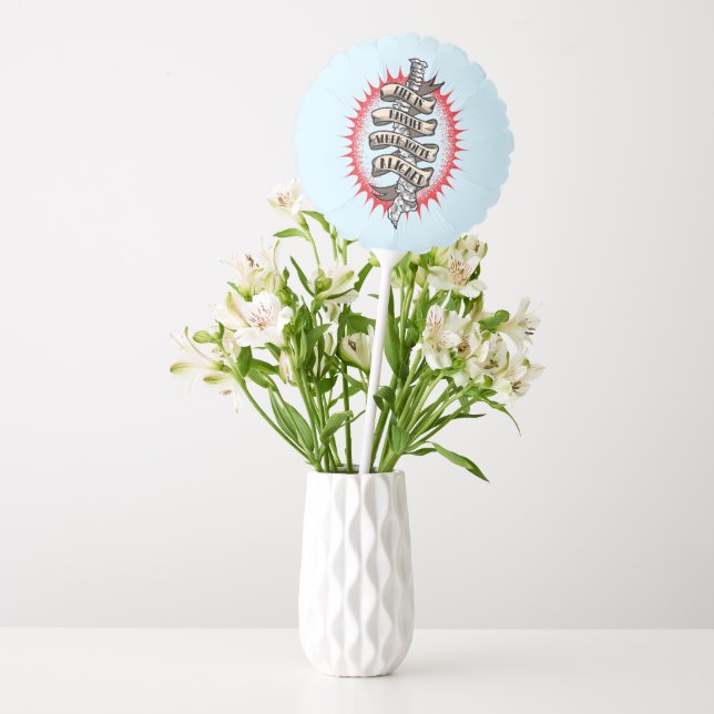 Chiropractor Life is Happier When you're aligned  Balloon (Vase)