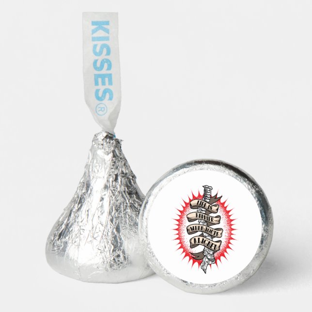 Chiropractor Life is Happier When you're aligned  Hershey®'s Kisses® (Front)
