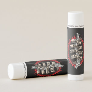 Chiropractor Life is Happier When you're aligned Lip Balm
