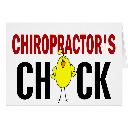 Chiropractor’s Chick Cards (Front Horizontal)
