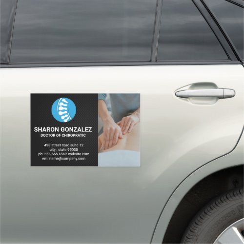 Chiropractor  Spinal Cord Anatomy Car Magnet