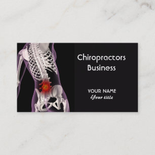Chiropractors Business Card