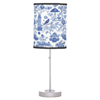 CHIRPING CHINOISERIE TABLE LAMP