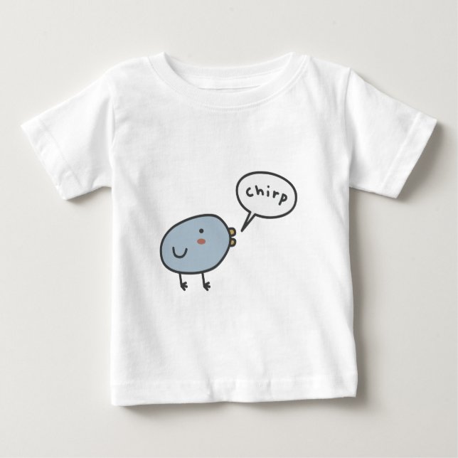 Chirpy Bird Baby T-Shirt (Front)