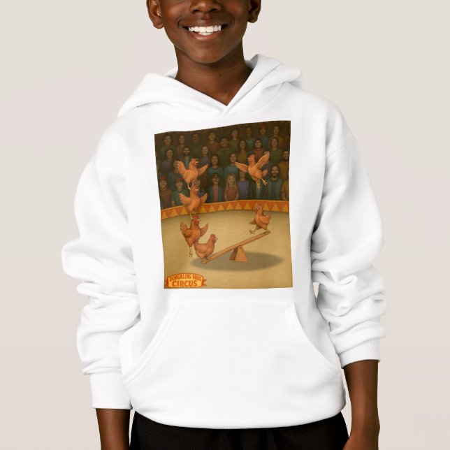 Chirpy Chickens acrobat squad Hoodie (Front)