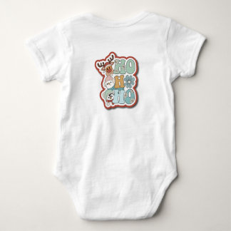 Chirstimas Ho HO Baby Bodysuit