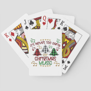 Chirstmas Poker Cards