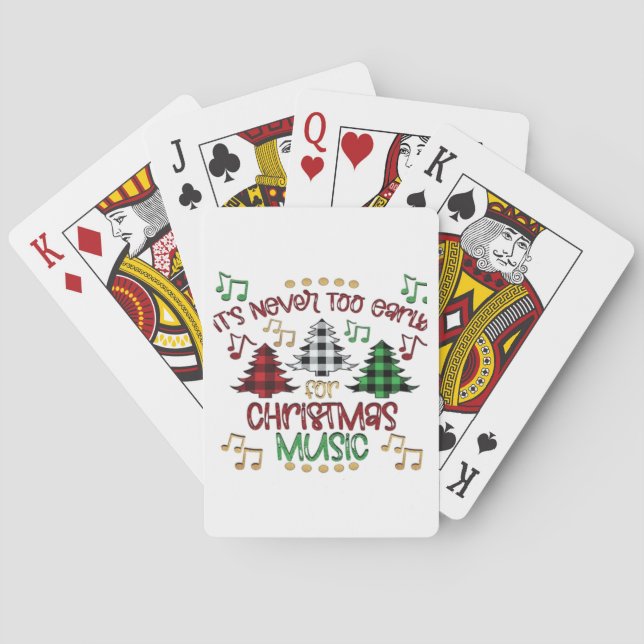 Chirstmas Poker Cards (Back)