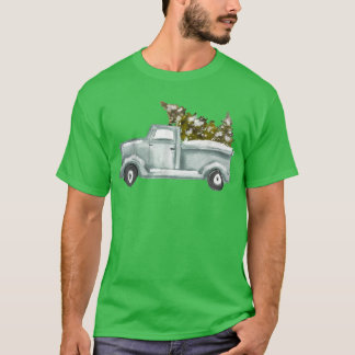 Chirstmas tree on mas truck T-Shirt