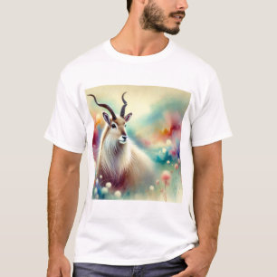Chiru in Tranquil Watercolors 010924AREF118 - Wate T-Shirt