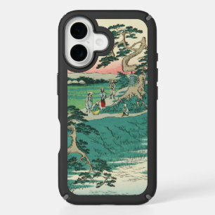 Chiryuu, Japan: Vintage Ukiyo-e Woodblock Print iPhone 16 Case