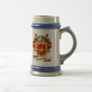 Chisholm Coat of Arms Stein - Family Crest