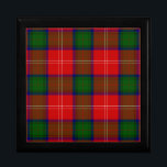Chisholm Jewelry Box<br><div class="desc">Chisholm tartan</div>