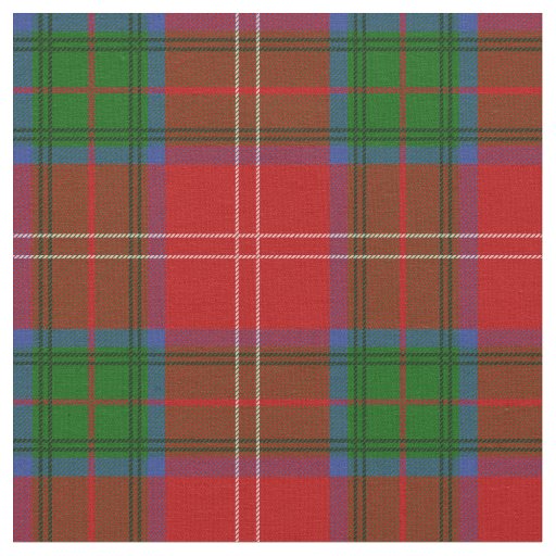 Chisholm Tartan Print Fabric