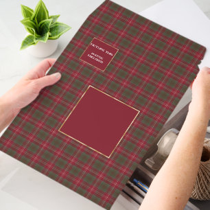 Chisholm Weathered Original Scottish Tartan Envelope Mailers