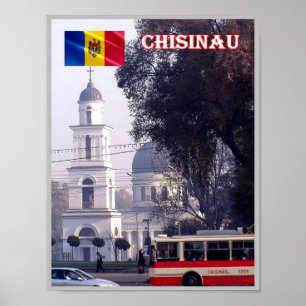 Chisinau - Moldova - Center - Poster