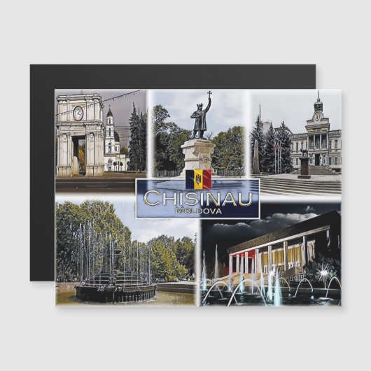 Chisinau - Moldova - Mosaic - (Front/Back)