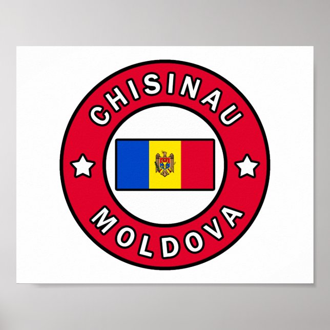 Chisinau Moldova Poster (Front)